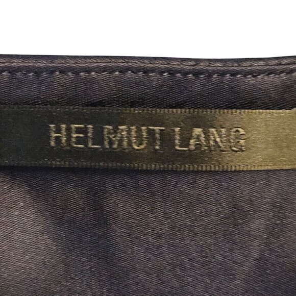 Helmut Lang Women’s Top Navy XS Minimalist Chic Normcore Athleisure Quiet Luxury - Picture 7 of 12